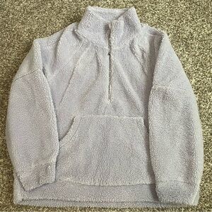 Lululemon Scuba Oversized Fleece Funnel Neck Half Zip
